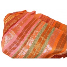 Handmade silk table runner